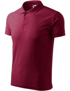 Polokošeľa pánska Pique Polo 203 garnet