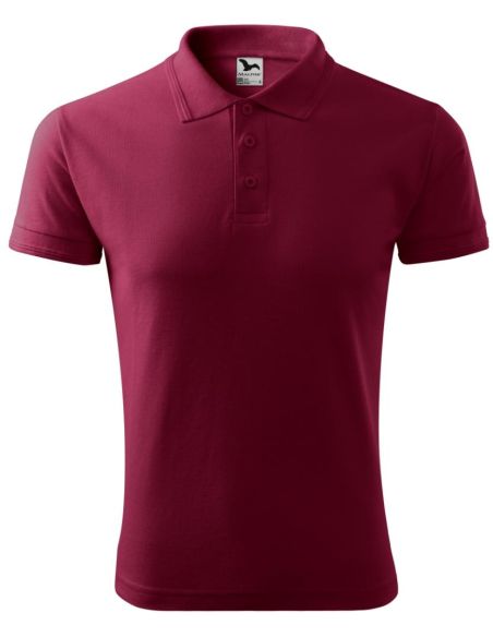 Polokošeľa pánska Pique Polo 203 garnet