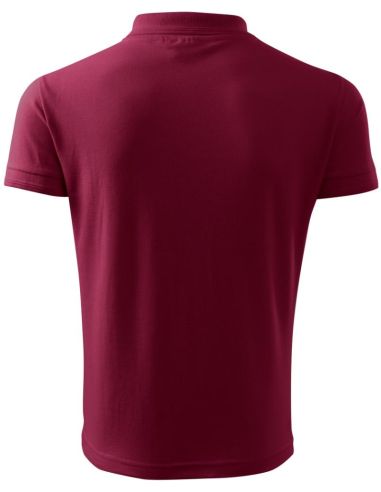Polokošeľa pánska Pique Polo 203 garnet