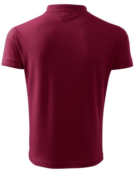 Polokošeľa pánska Pique Polo 203 garnet
