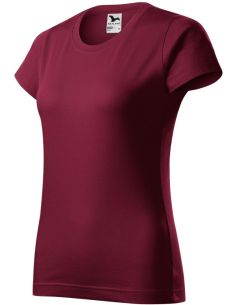 Tričko dámske Basic 134 garnet