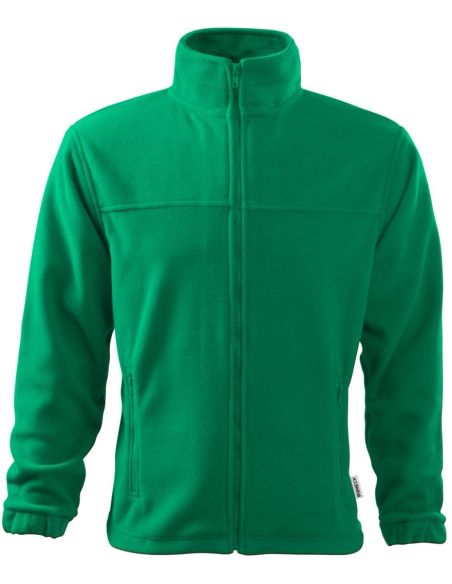 Fleece pánsky Jacket 501 trávová zelená