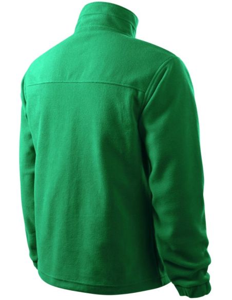 Fleece pánsky Jacket 501 trávová zelená