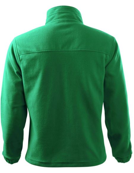 Fleece pánsky Jacket 501 trávová zelená