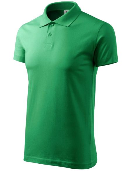 Polokošeľa pánska Single J. 202 trávová zelená