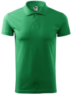 Polokošeľa pánska Single J. 202 trávová zelená 2