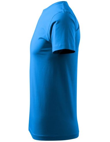 Tričko pánske Basic 129 snorkel blue