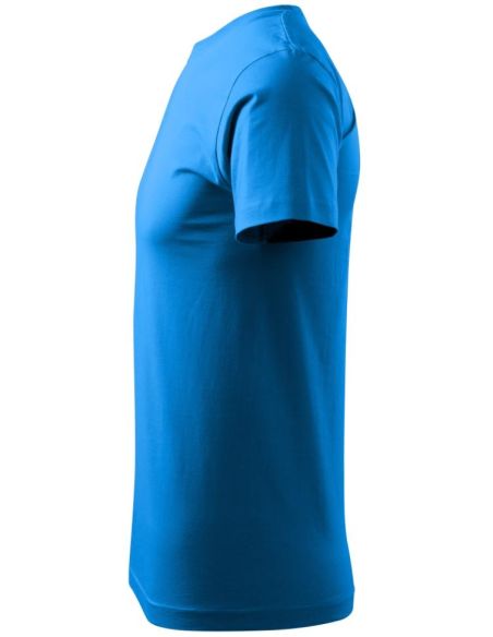 Tričko pánske Basic 129 snorkel blue