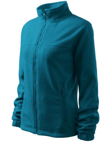 Fleece dámsky Jacket 504 petrol blue