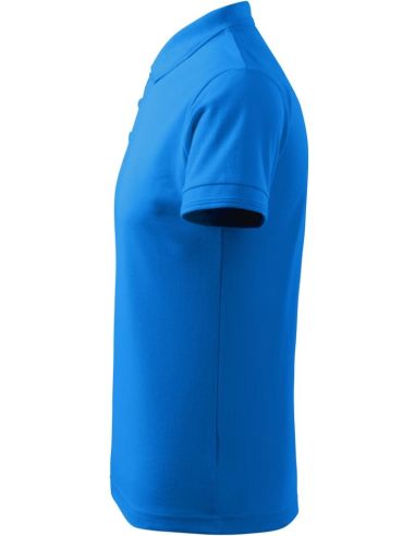 Polokošeľa pánska Pique Polo 203 snorkel blue