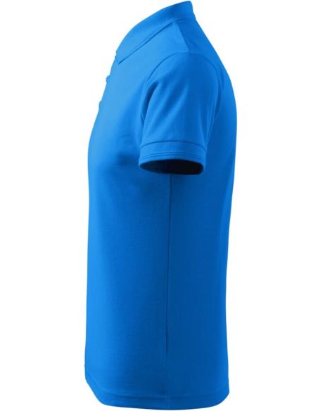 Polokošeľa pánska Pique Polo 203 snorkel blue