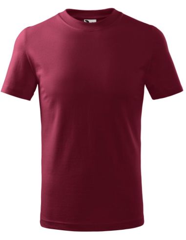 Tričko detské Basic 138 garnet