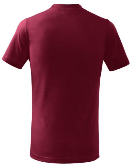 Tričko detské Basic 138 garnet