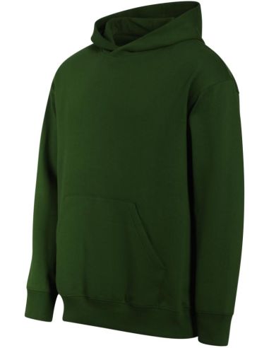 Mikina unisex Chill 422 fľaškovozelená