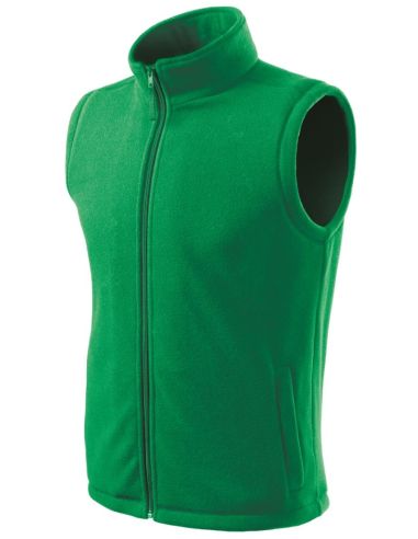 Fleece vesta unisex Next 518 trávová zelená