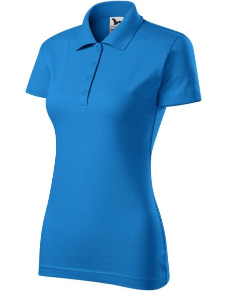 Polokošeľa dámska Single J. 223 snorkel blue