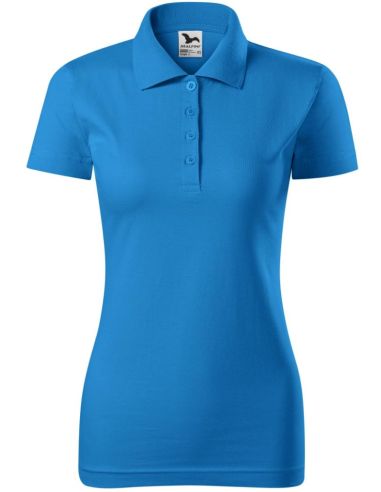 Polokošeľa dámska Single J. 223 snorkel blue