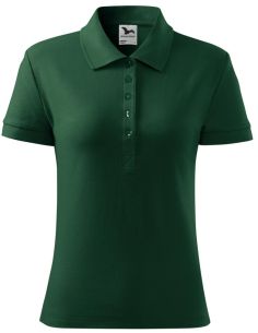 Polokošeľa dámska Cotton 213 dark green 2