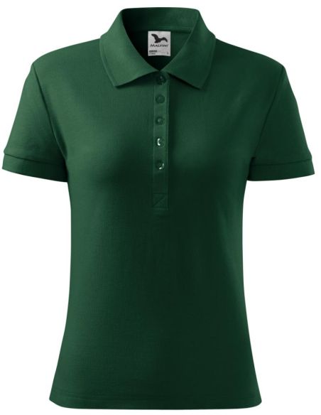 Polokošeľa dámska Cotton 213 dark green
