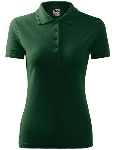 Polokošeľa dámska Pique Polo 210 dark green