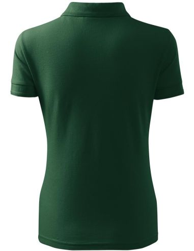 Polokošeľa dámska Pique Polo 210 dark green