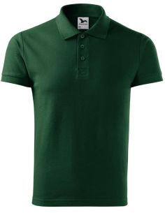 Polokošeľa pánska Cotton 212 dark green 2