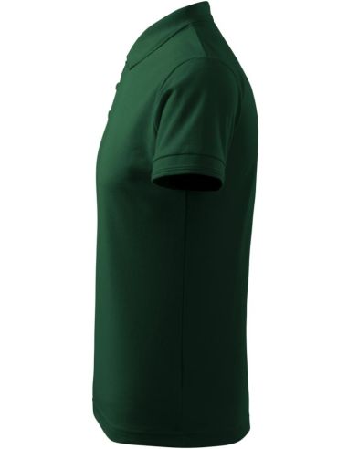 Polokošeľa pánska Pique Polo 203 dark green