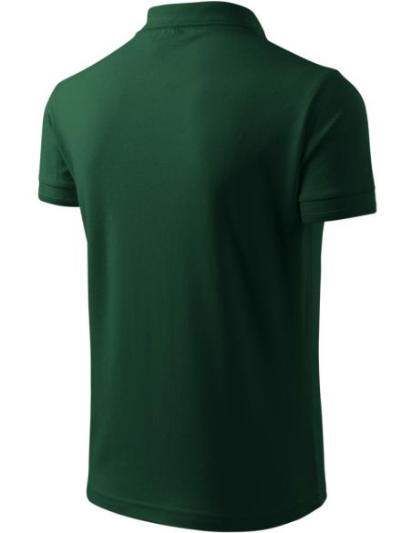 Polokošeľa pánska Pique Polo 203 dark green