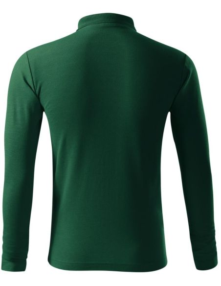 Polokošeľa pánska Pique Polo LS 221 dark green