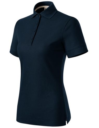 Polokošeľa dámska Prime (GOTS) X35 tmavomodrá