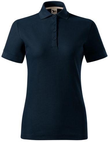 Polokošeľa dámska Prime (GOTS) X35 tmavomodrá