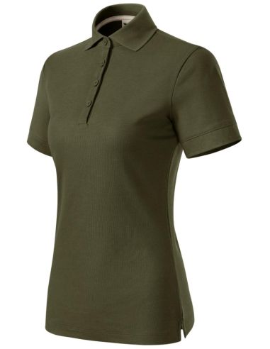 Polokošeľa dámska Prime (GOTS) X35 khaki