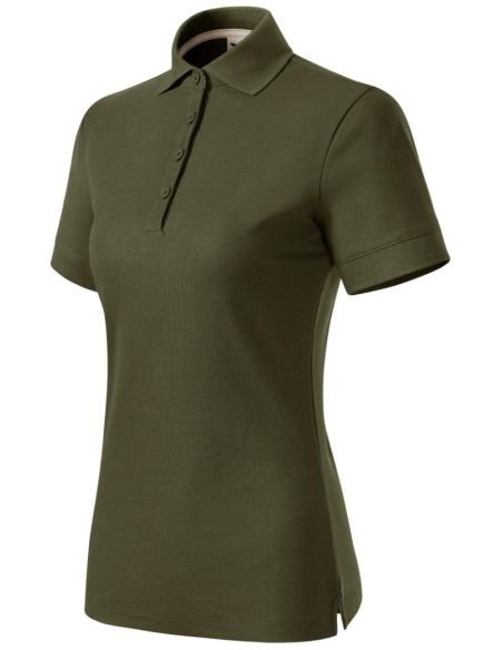 Polokošeľa dámska Prime (GOTS) X35 khaki