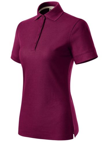 Polokošeľa dámska Prime (GOTS) X35 fuchsiová