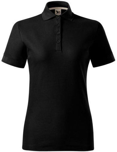 Polokošeľa dámska Prime (GOTS) X35 čierna