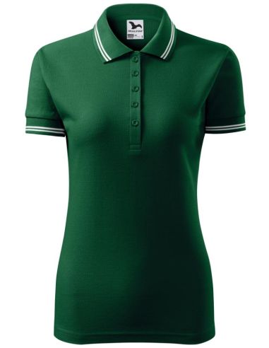 Polokošeľa dámska Urban 220 dark green