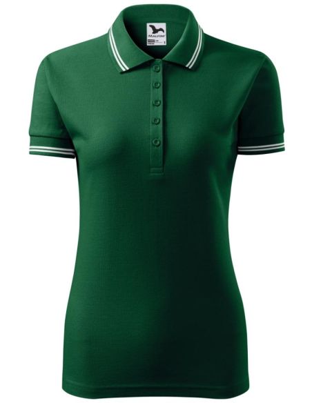 Polokošeľa dámska Urban 220 dark green
