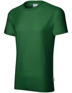 Tričko pánske Resist heavy R03 fľaškovozelená 06 (brand label)