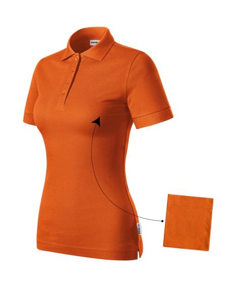 Polokošeľa dámska Resist Heavy Polo R21 oranžová 11 (brand label)