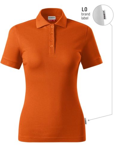 Polokošeľa dámska Resist Heavy Polo R21 oranžová 11 (brand label)