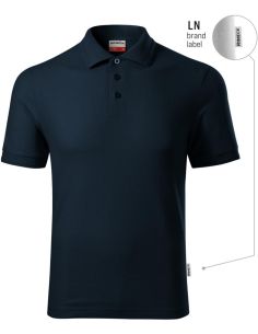 Polokošeľa pánska Reserve R22 tmavomodrá 02 (brand label) 2