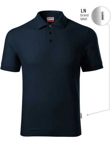 Polokošeľa pánska Reserve R22 tmavomodrá 02 (brand label)