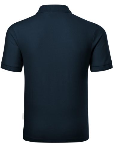 Polokošeľa pánska Reserve R22 tmavomodrá 02 (brand label)