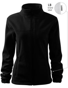 Fleece dámsky Jacket 504 čierna 01 (brand label)