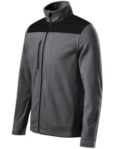 Fleece unisex Effect 530 oceľovo sivá 36 (brand label)