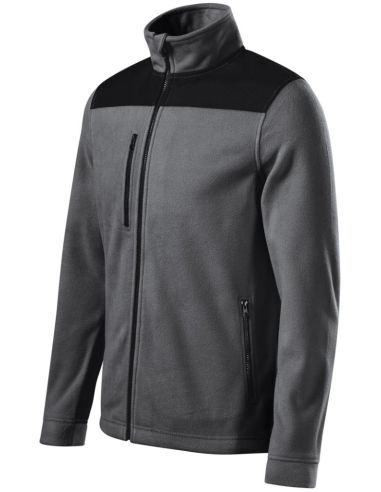 Fleece unisex Effect 530 oceľovo sivá 36 (brand label)