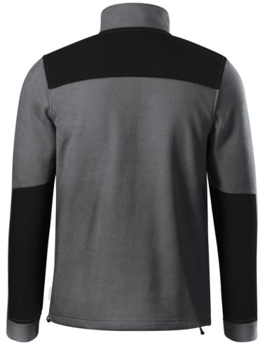 Fleece unisex Effect 530 oceľovo sivá 36 (brand label)