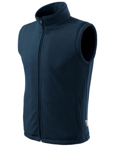 Fleece vesta unisex Next 518 tmavomodrá 02 (brand label)