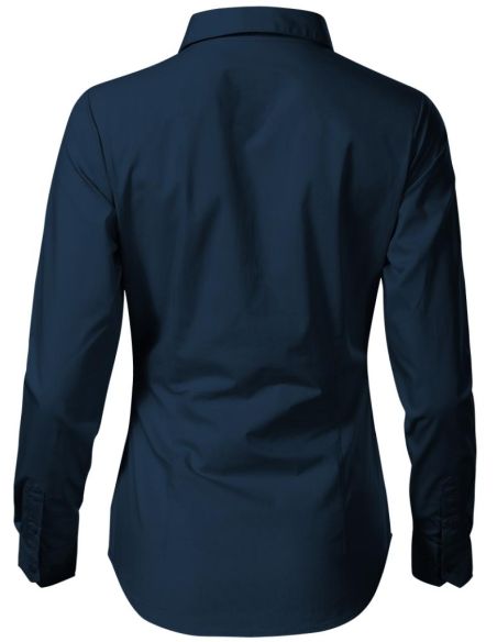 Košeľa dámska Style LS 229 tmavomodrá