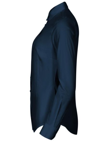 Košeľa dámska Style LS 229 tmavomodrá